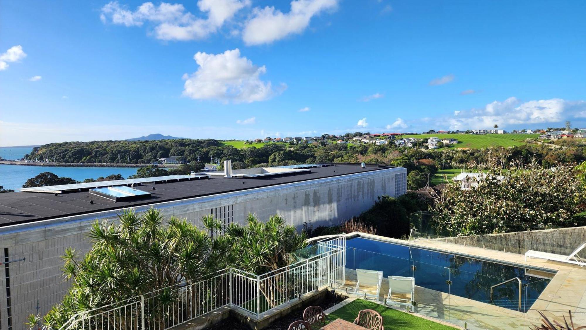 Orakei Grandeur Mansion With Sea Views & Pool Villa Auckland Eksteriør bilde