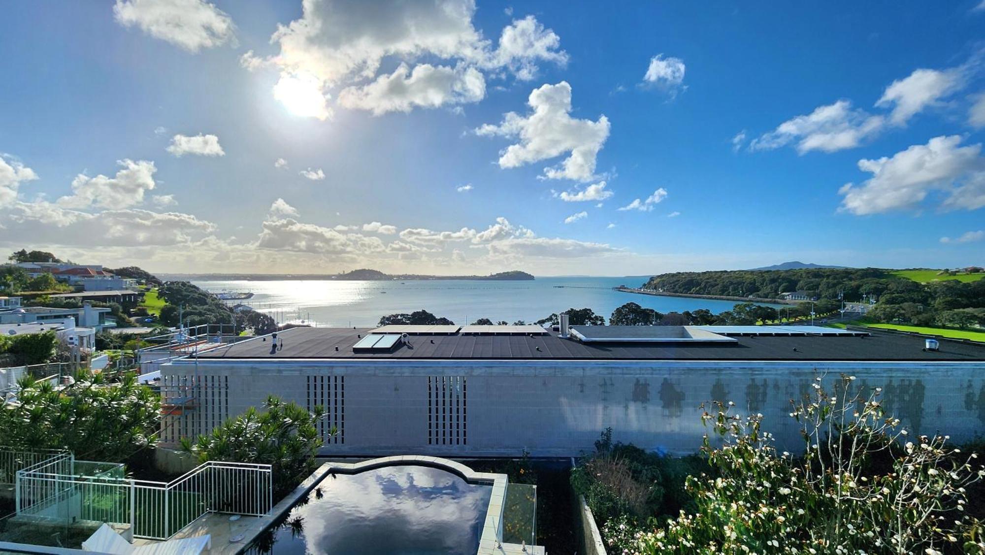 Orakei Grandeur Mansion With Sea Views & Pool Villa Auckland Eksteriør bilde