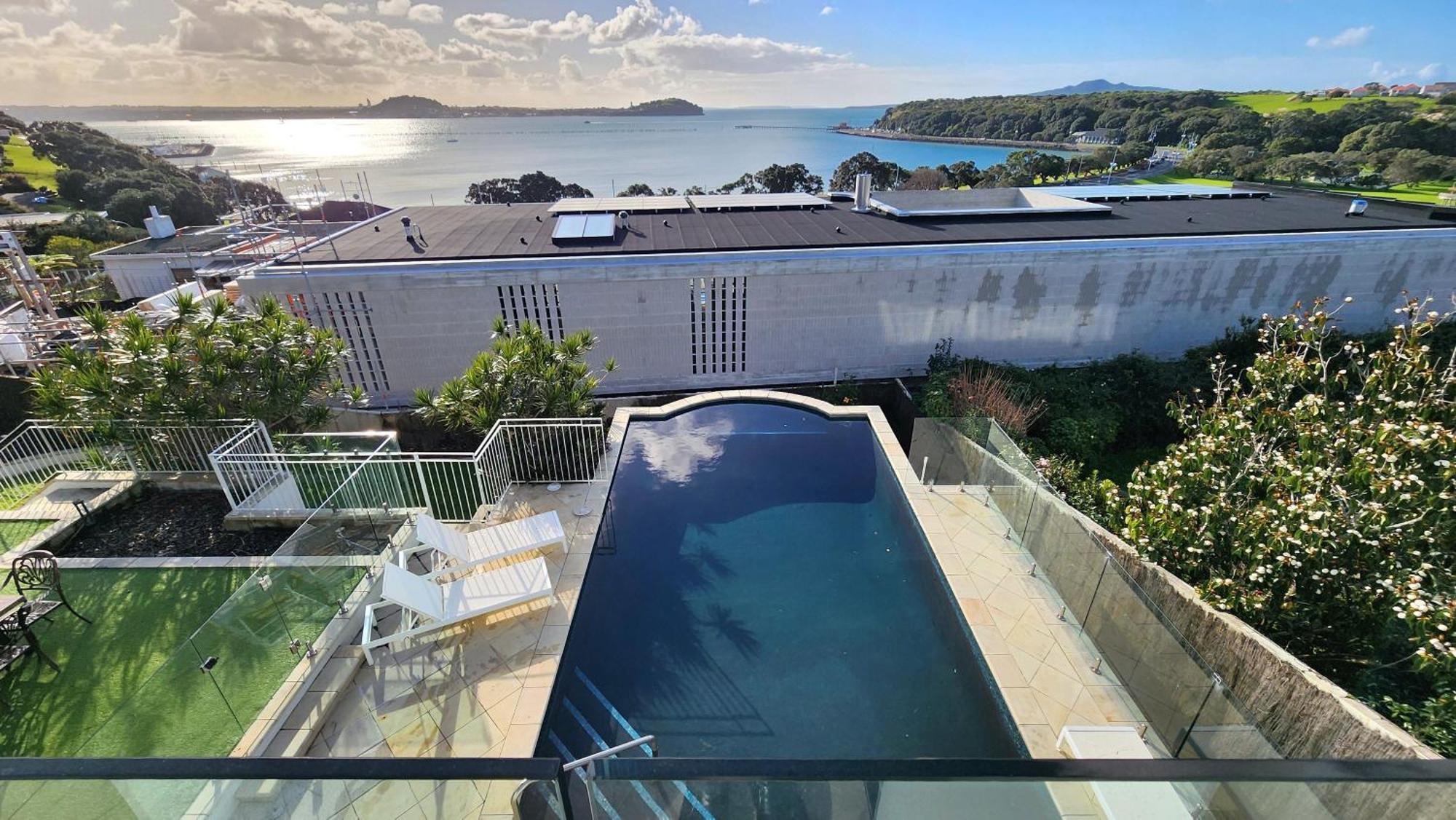 Orakei Grandeur Mansion With Sea Views & Pool Villa Auckland Eksteriør bilde